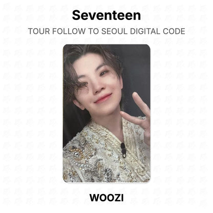 Seventeen TOUR FOLLOW TO SEOUL DIGITAL CODE Official Photocard