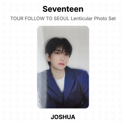 Seventeen TOUR FOLLOW TO SEOUL Lenticular Photo Set Official Photocard