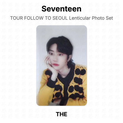 Seventeen TOUR FOLLOW TO SEOUL Lenticular Photo Set Official Photocard