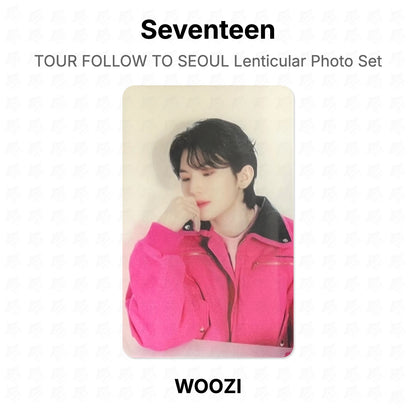Seventeen TOUR FOLLOW TO SEOUL Lenticular Photo Set Official Photocard