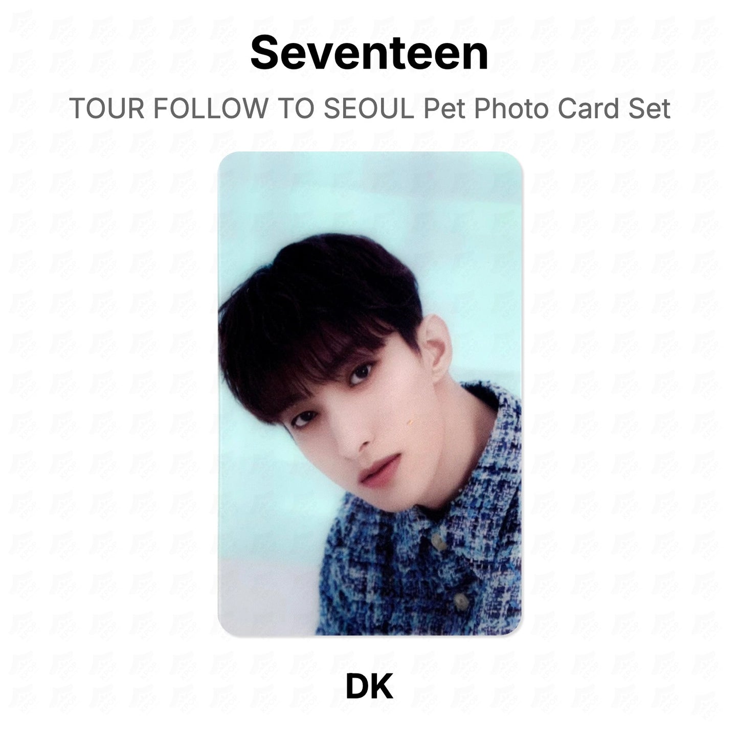 Seventeen TOUR FOLLOW TO SEOUL Pet Photo Card Set Official Photocard
