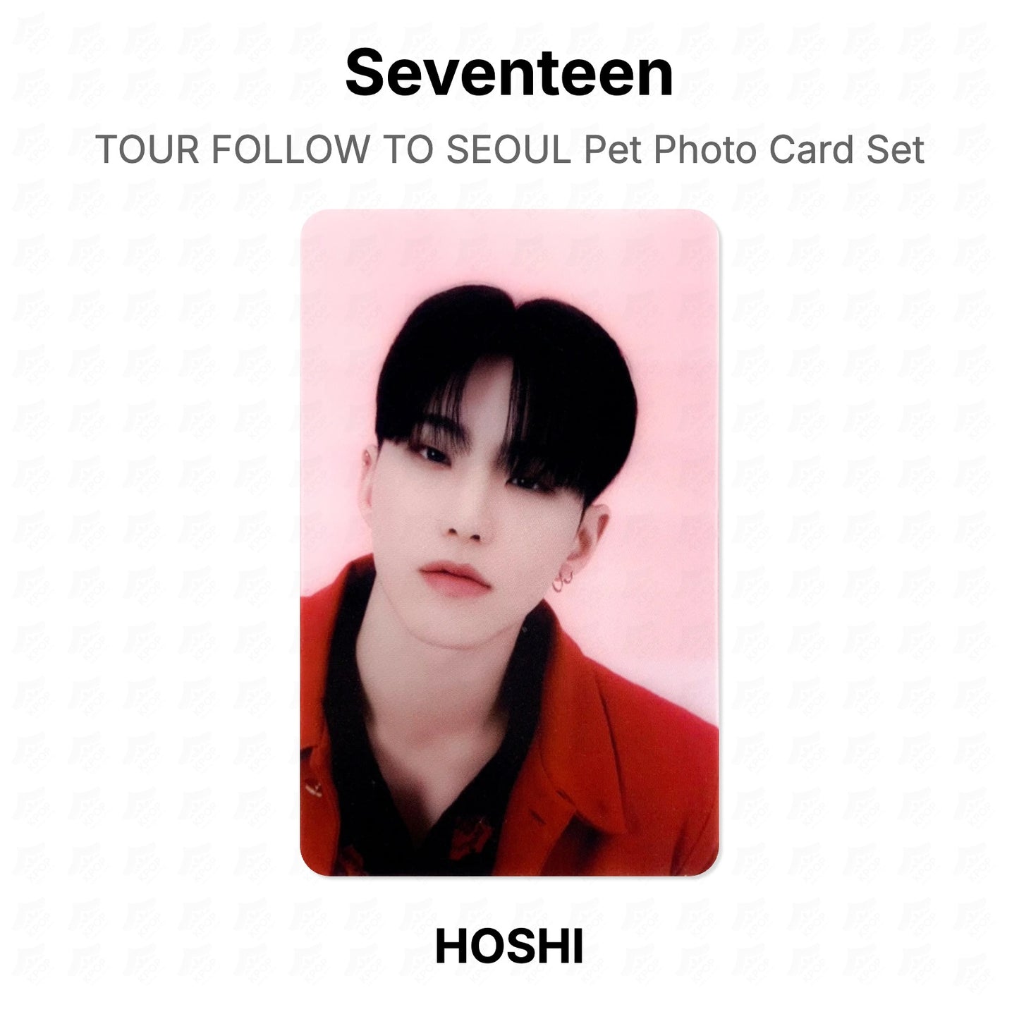 Seventeen TOUR FOLLOW TO SEOUL Pet Photo Card Set Official Photocard