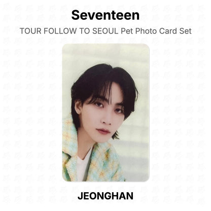 Seventeen TOUR FOLLOW TO SEOUL Pet Photo Card Set Official Photocard