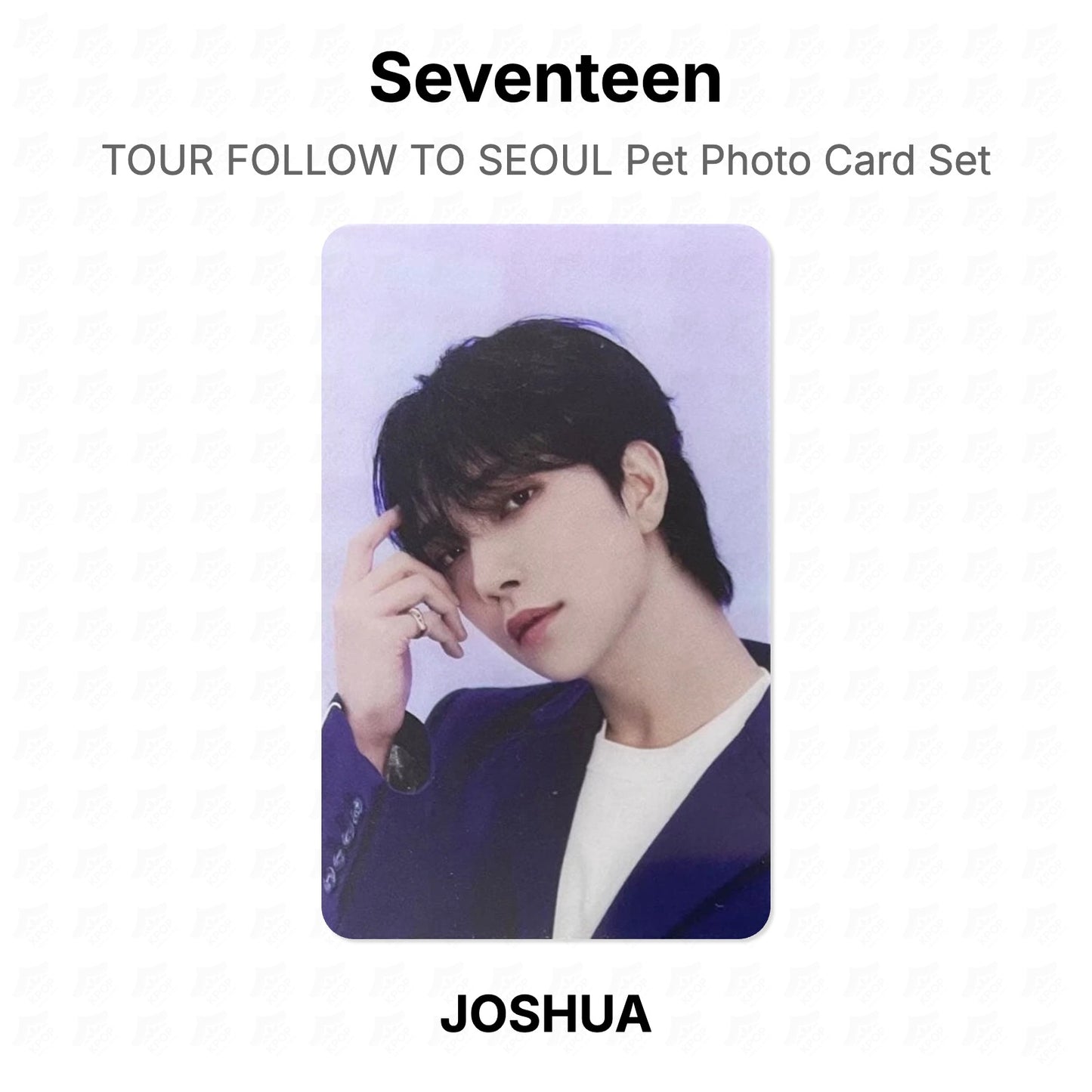 Seventeen TOUR FOLLOW TO SEOUL Pet Photo Card Set Official Photocard