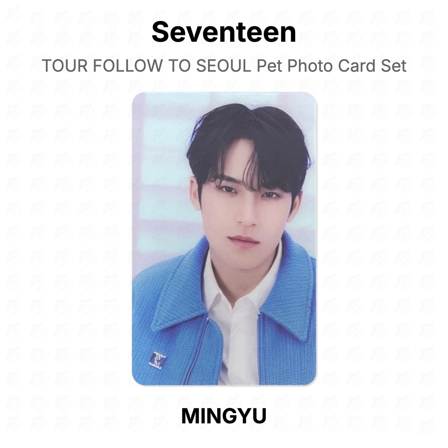 Seventeen TOUR FOLLOW TO SEOUL Pet Photo Card Set Official Photocard
