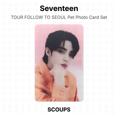 Seventeen TOUR FOLLOW TO SEOUL Pet Photo Card Set Official Photocard