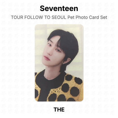 Seventeen TOUR FOLLOW TO SEOUL Pet Photo Card Set Official Photocard