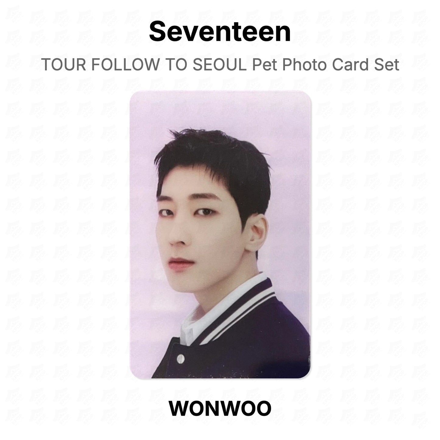 Seventeen TOUR FOLLOW TO SEOUL Pet Photo Card Set Official Photocard