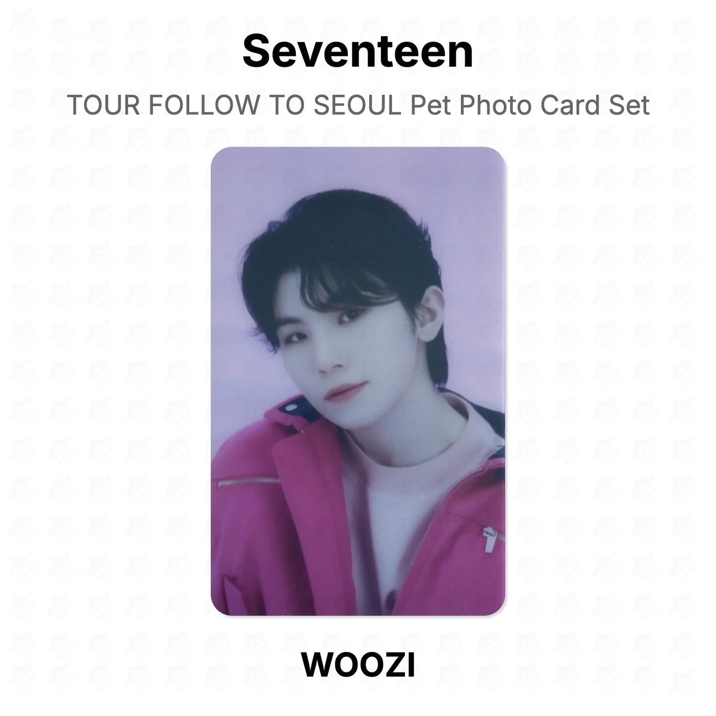 Seventeen TOUR FOLLOW TO SEOUL Pet Photo Card Set Official Photocard