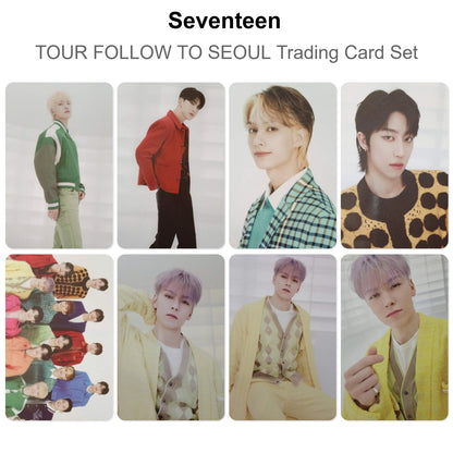 Seventeen TOUR FOLLOW TO SEOUL Trading Card Set photocard officielle