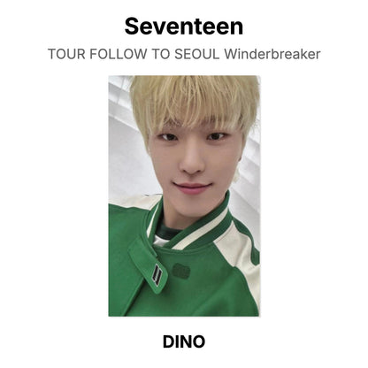 Seventeen TOUR FOLLOW TO SEOUL Winderbreaker photocard oficial
