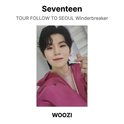Seventeen TOUR FOLLOW TO SEOUL Winderbreaker photocard oficial