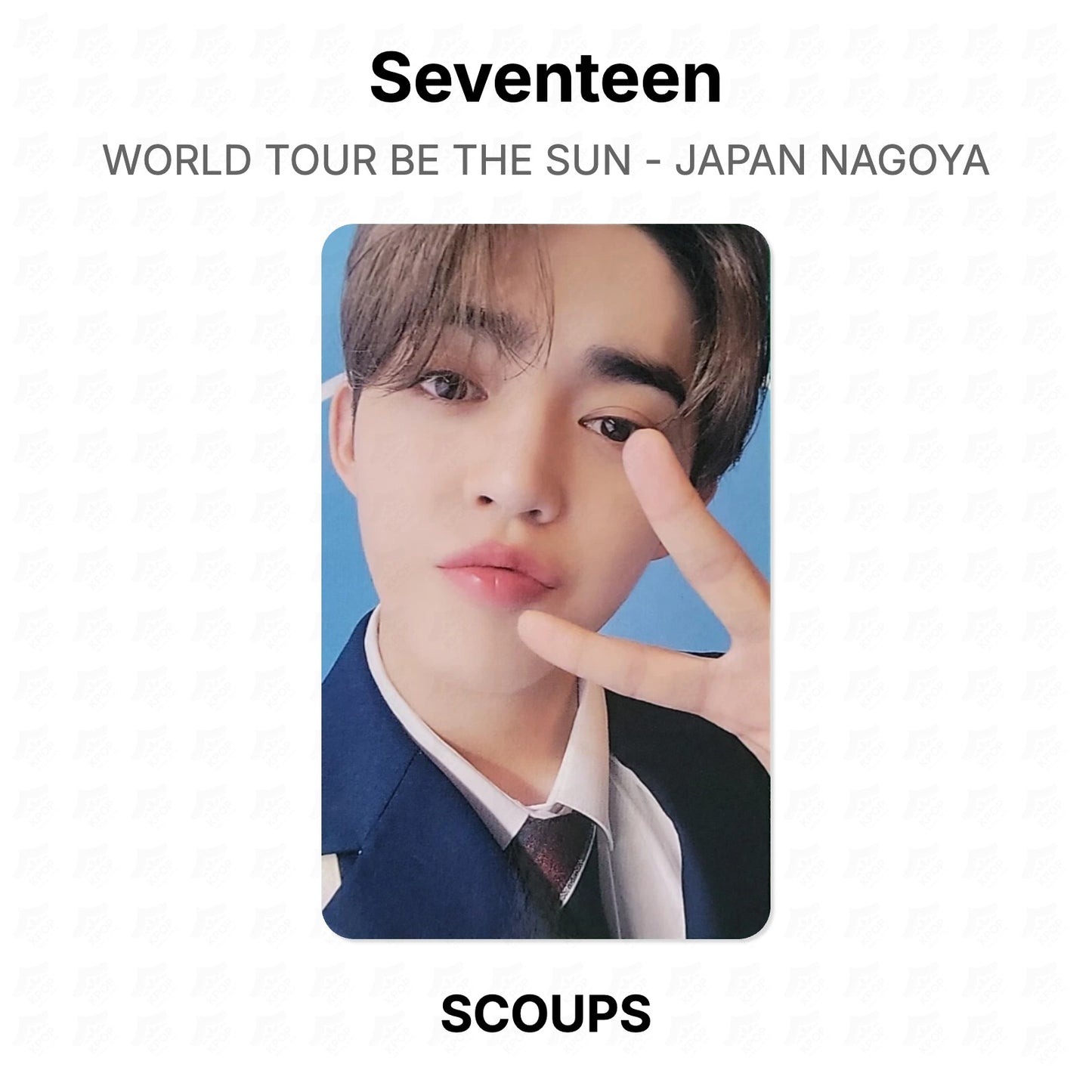 Seventeen WORLD TOUR BE THE SUN - JAPAN NAGOYA Official Photocard
