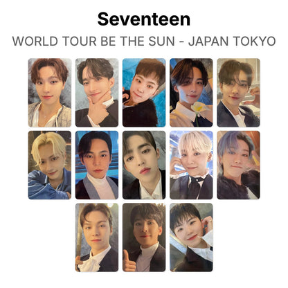 Seventeen WORLD TOUR BE THE SUN - JAPAN TOKYO Official Photocard