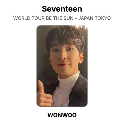 Seventeen WORLD TOUR BE THE SUN - JAPAN TOKYO Official Photocard