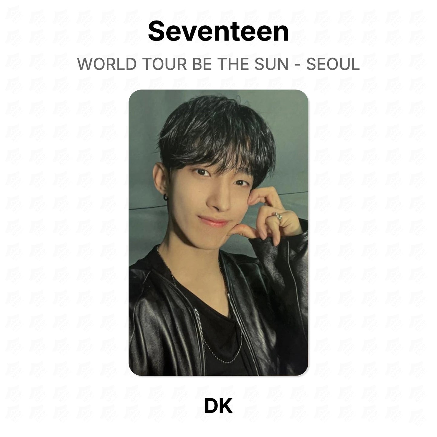 Seventeen WORLD TOUR BE THE SUN - SEOUL Official Photocard