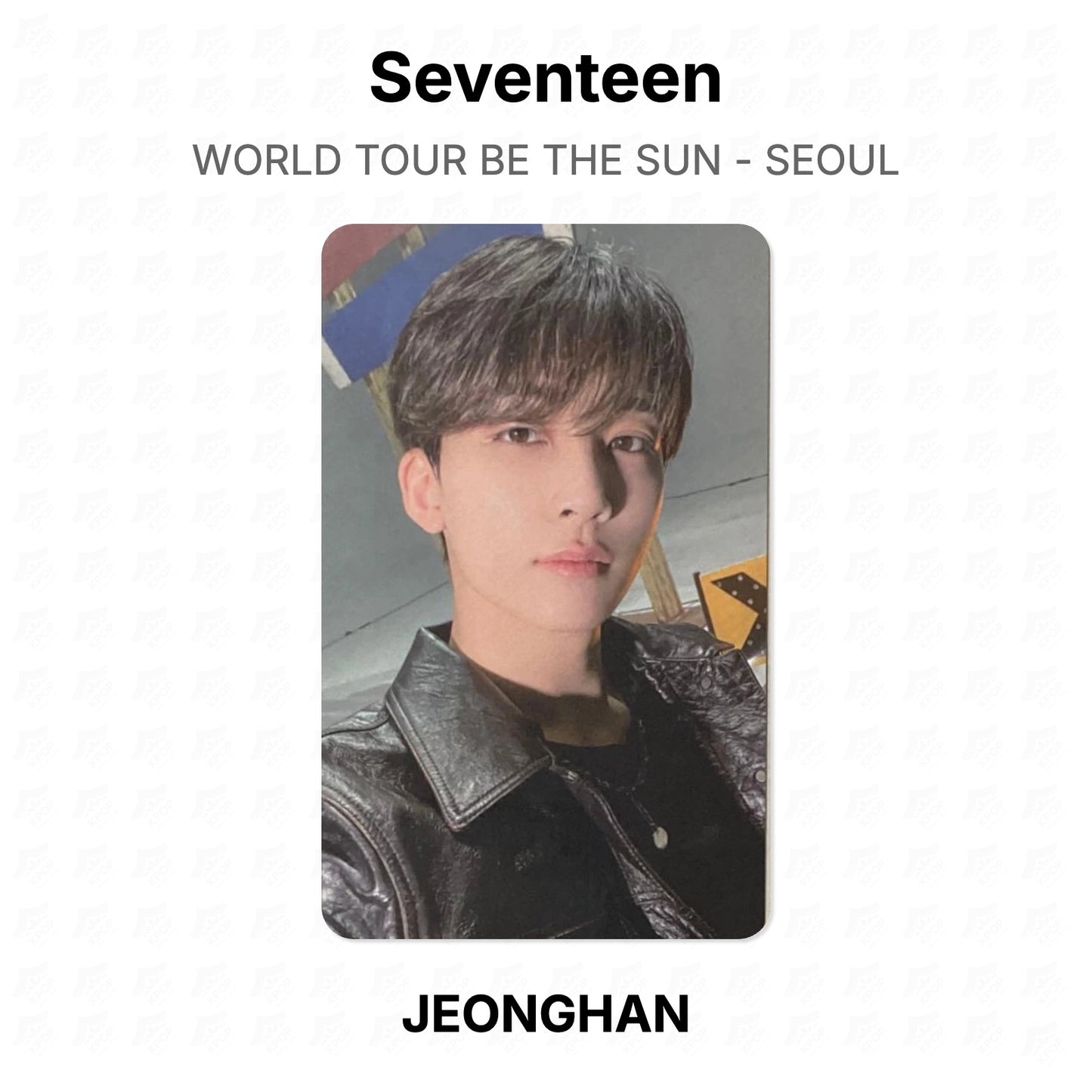 Seventeen WORLD TOUR BE THE SUN - SEOUL Official Photocard