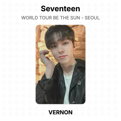 Seventeen WORLD TOUR BE THE SUN - SEOUL Official Photocard