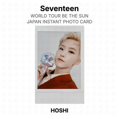 Seventeen WORLD TOUR BE THE SUN - JAPAN INSTANT PHOTO CARD Official Photocard