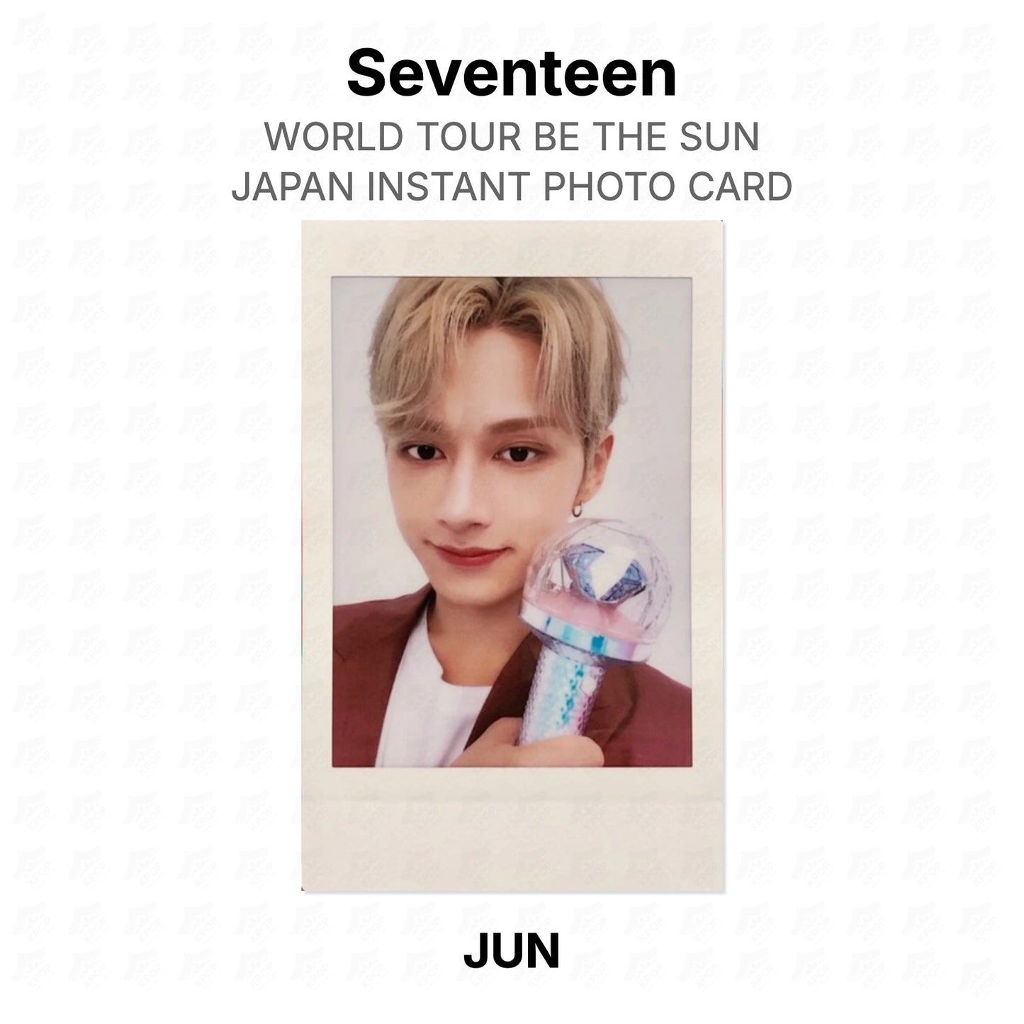 Seventeen WORLD TOUR BE THE SUN - JAPAN INSTANT PHOTO CARD Official Photocard