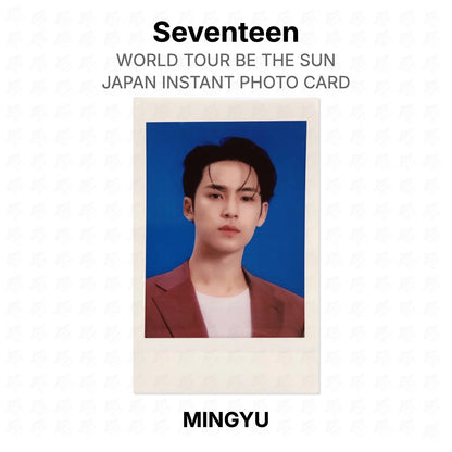 Seventeen WORLD TOUR BE THE SUN - JAPAN INSTANT PHOTO CARD Official Photocard