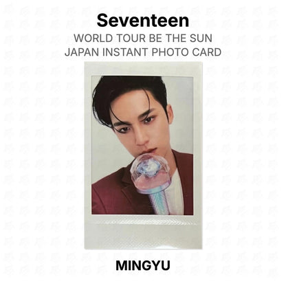 Seventeen WORLD TOUR BE THE SUN - JAPAN INSTANT PHOTO CARD Official Photocard