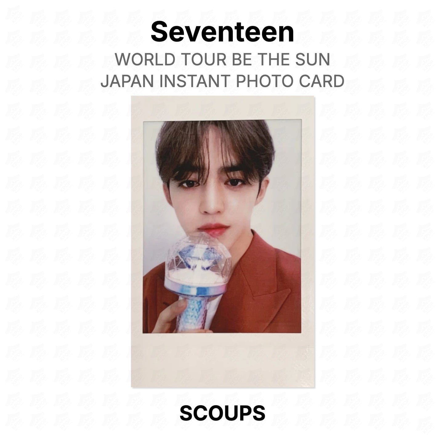 Seventeen WORLD TOUR BE THE SUN - JAPAN INSTANT PHOTO CARD Official Photocard