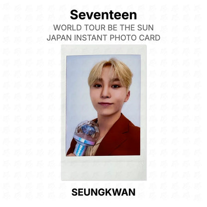Seventeen WORLD TOUR BE THE SUN - JAPAN INSTANT PHOTO CARD Official Photocard