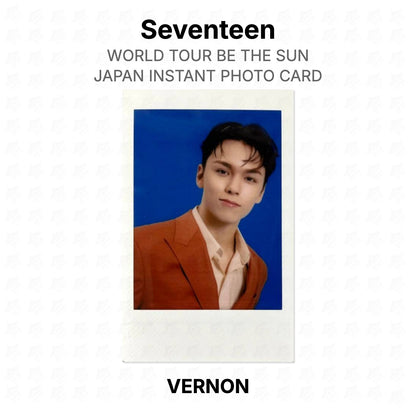 Seventeen WORLD TOUR BE THE SUN - JAPAN INSTANT PHOTO CARD Official Photocard