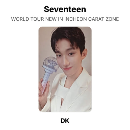 Seventeen WORLD TOUR NEW_ IN INCHEON CARAT ZONE Offizielle Photocard