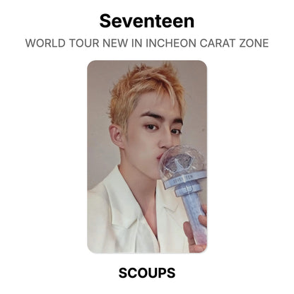 Seventeen WORLD TOUR NEW_ IN INCHEON CARAT ZONE Offizielle Photocard
