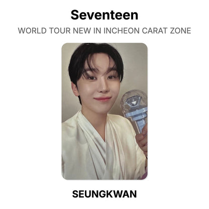Seventeen WORLD TOUR NEW_ IN INCHEON CARAT ZONE Offizielle Photocard