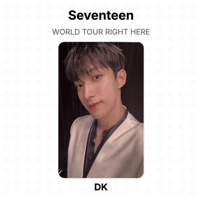 Seventeen WORLD TOUR RIGHT HERE photocard oficial