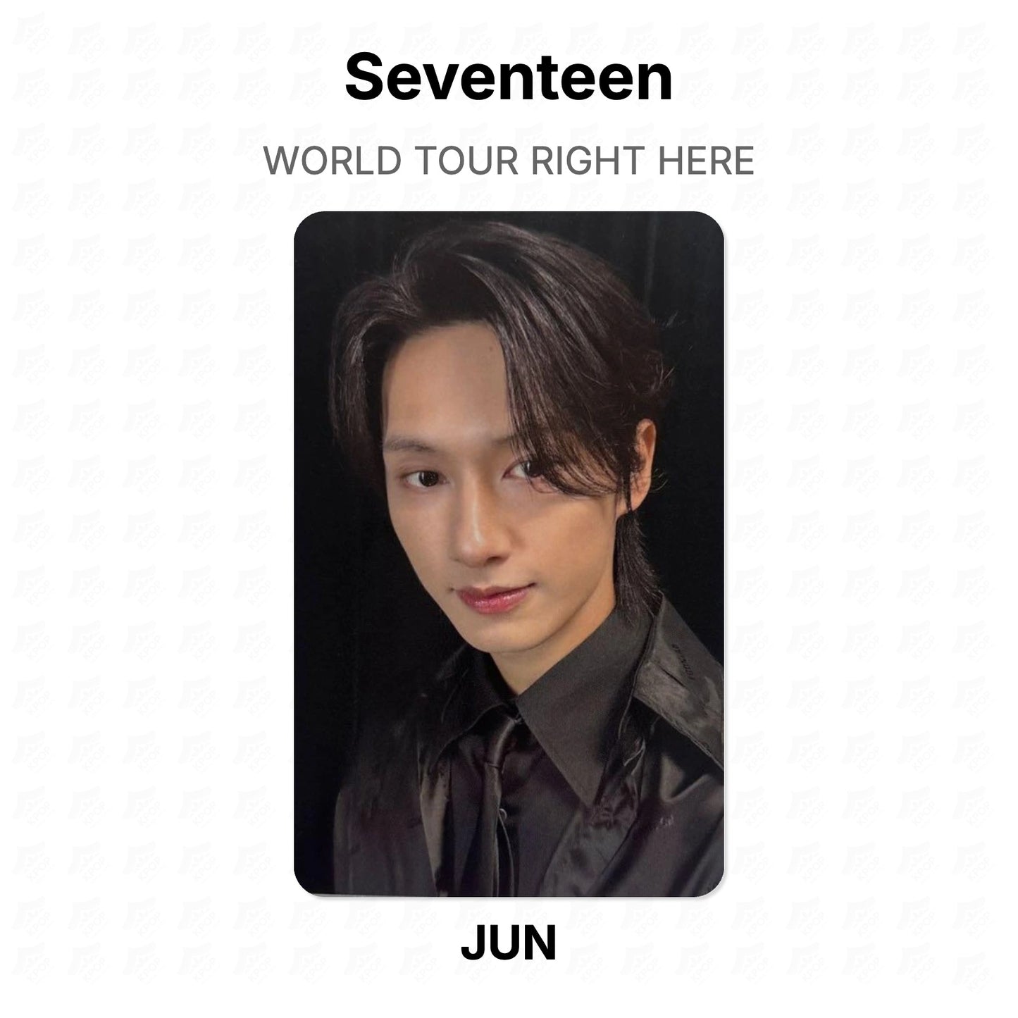 Seventeen WORLD TOUR RIGHT HERE photocard oficial