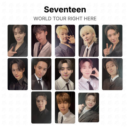 Seventeen WORLD TOUR RIGHT HERE photocard oficial