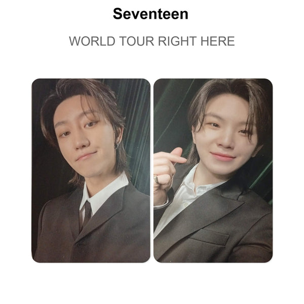 Seventeen WORLD TOUR RIGHT HERE Official Photocard