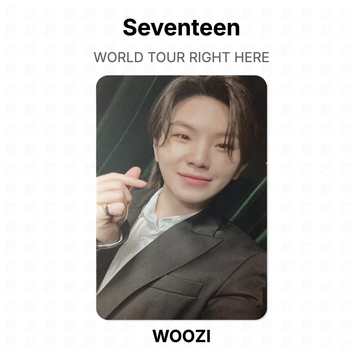 Seventeen WORLD TOUR RIGHT HERE photocard oficial