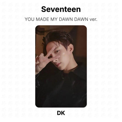 Seventeen YOU MADE MY DAWN DAWN ver. Official Photocard