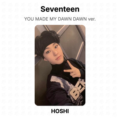 Seventeen YOU MADE MY DAWN DAWN ver. Official Photocard