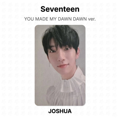Seventeen YOU MADE MY DAWN DAWN ver. Official Photocard