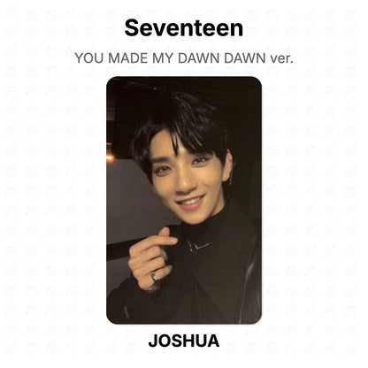 Seventeen YOU MADE MY DAWN DAWN ver. Official Photocard