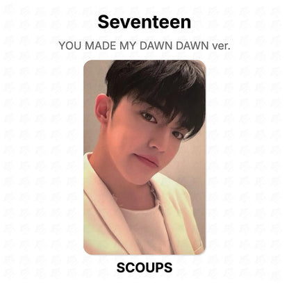 Seventeen YOU MADE MY DAWN DAWN ver. Official Photocard