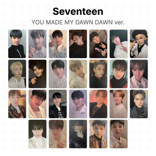 Seventeen YOU MADE MY DAWN DAWN ver. Official Photocard