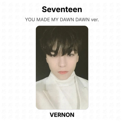 Seventeen YOU MADE MY DAWN DAWN ver. Official Photocard