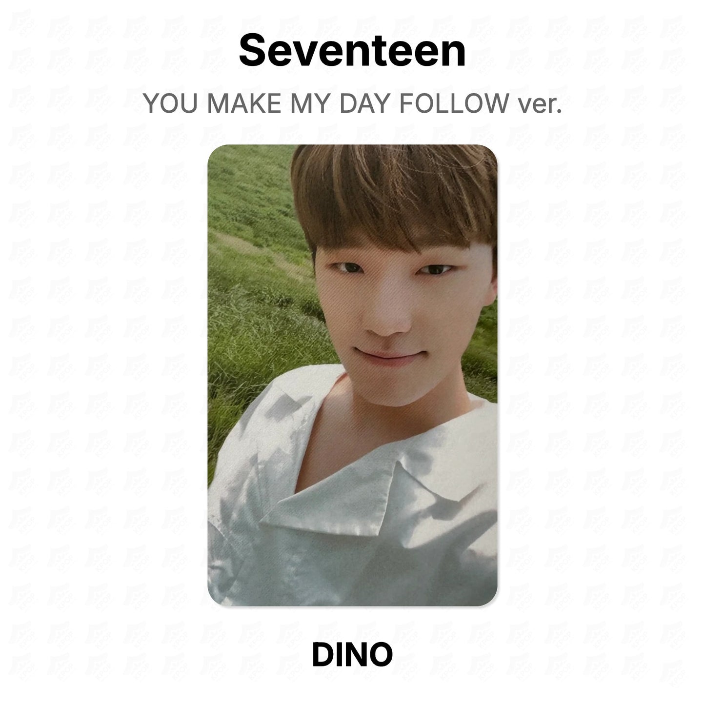 Seventeen YOU MAKE MY DAY FOLLOW ver. Official Photocard