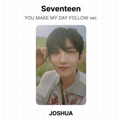 Seventeen YOU MAKE MY DAY FOLLOW ver. Official Photocard