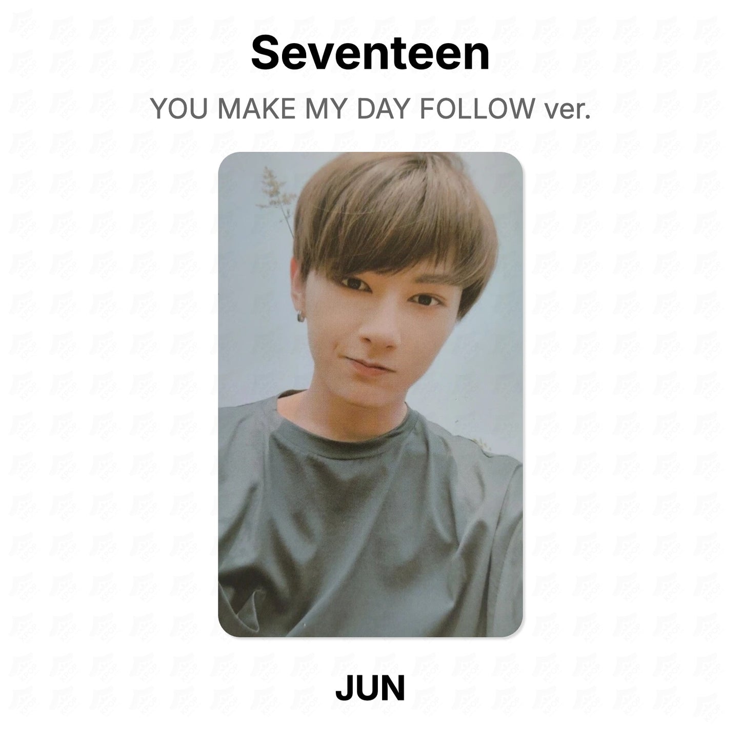 Seventeen YOU MAKE MY DAY FOLLOW ver. Official Photocard