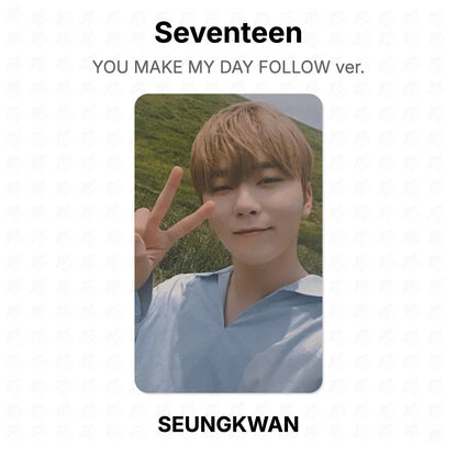 Seventeen YOU MAKE MY DAY FOLLOW ver. Official Photocard