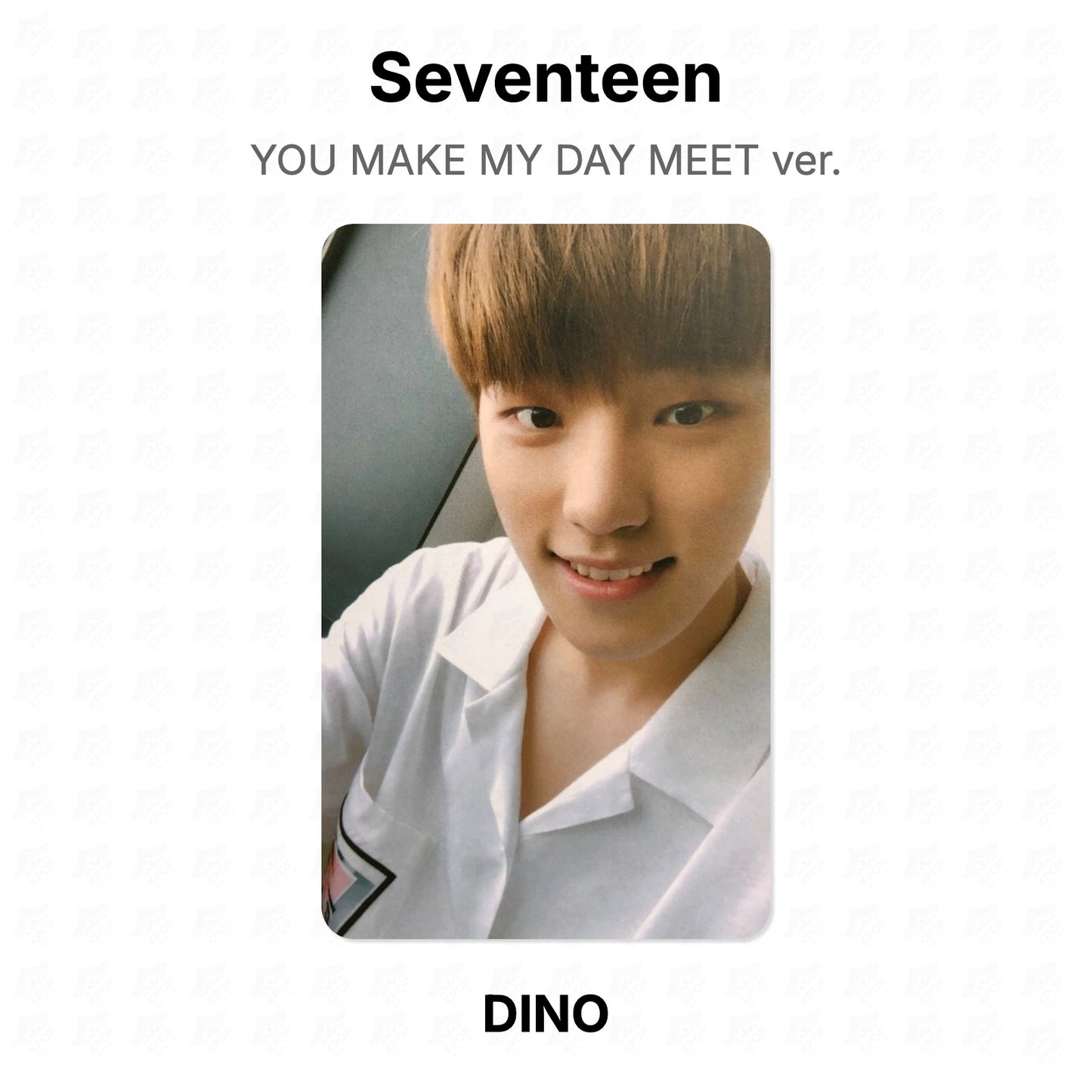 Seventeen YOU MAKE MY DAY MEET ver. Offizielle Photocard