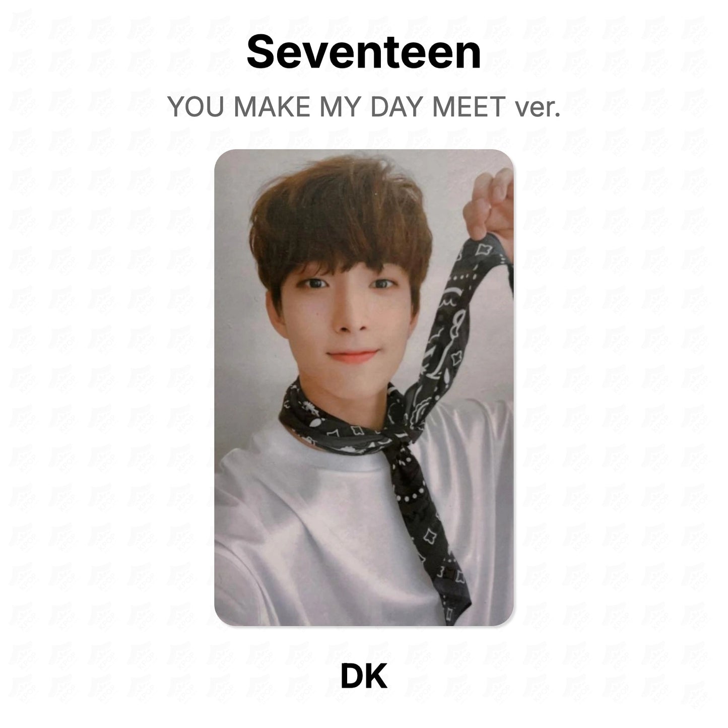 Seventeen YOU MAKE MY DAY MEET ver. Offizielle Photocard